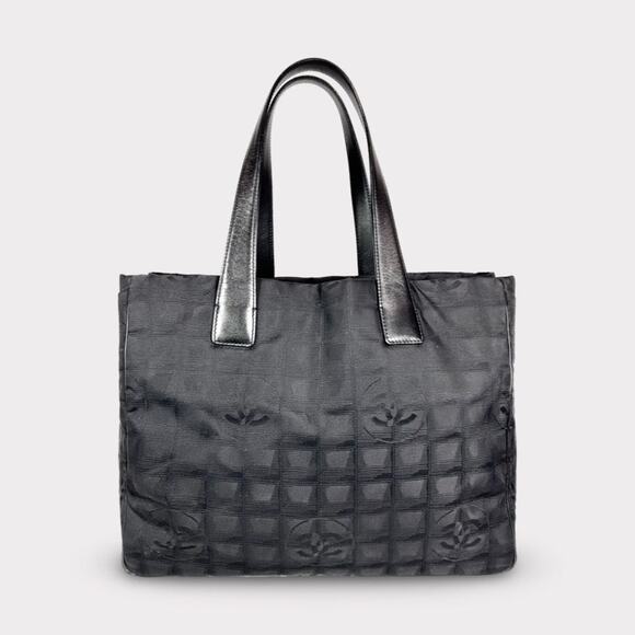 CHANEL Handbags - Chanel Nylon Travel Line Tote Bag